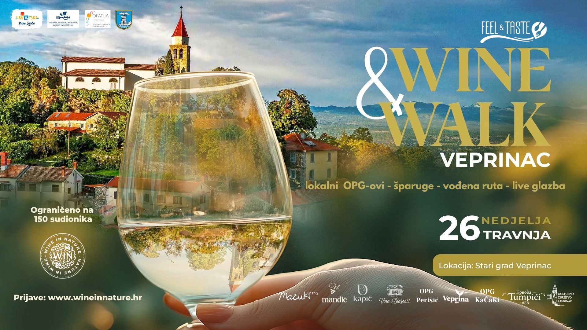 Feel & Taste - Wine & Walk Veprinac